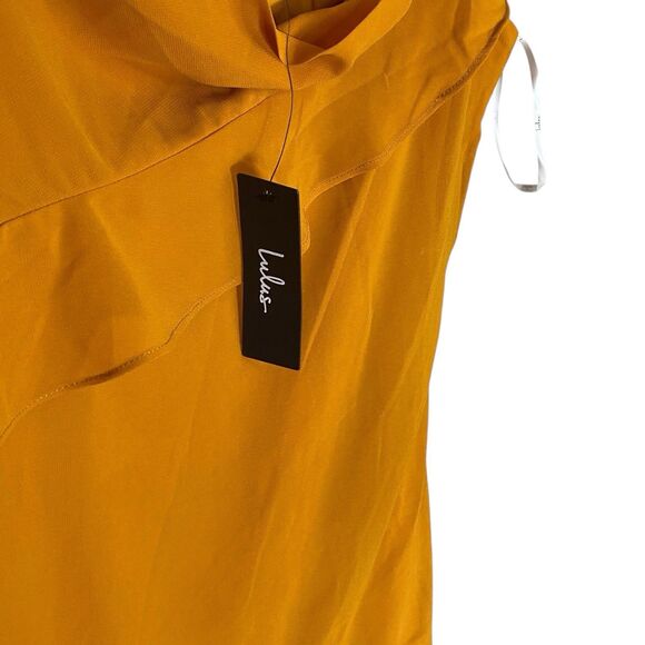 Lulus Mini Dress Womens L Tiered Sleeveless Ruffled Festival Strappy Club NWT - Picture 9 of 12